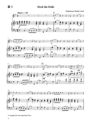 15 Intermediate Christmas Carols - Noël - Partition - Cor